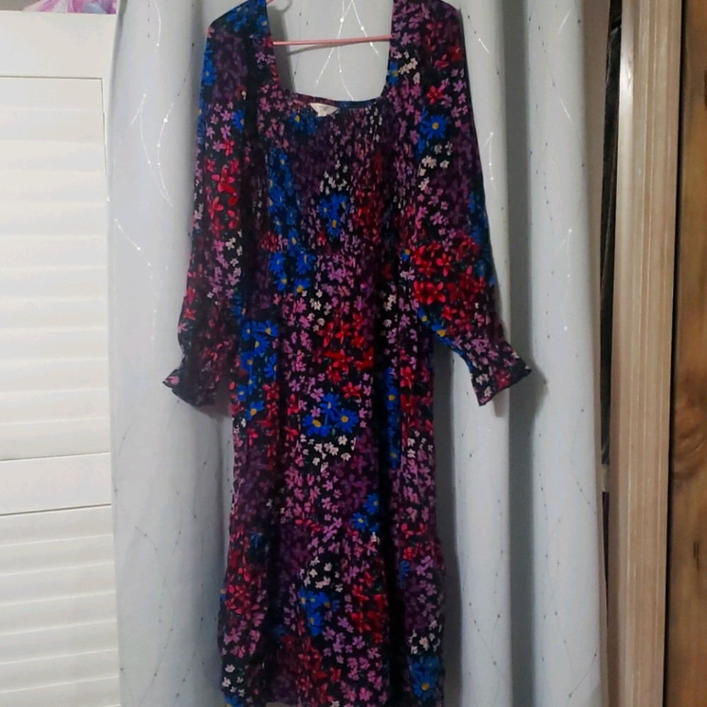 Floral boho dress